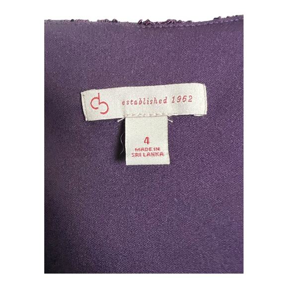 Purple Lace Cocktail Dress 4 Wiggle Holiday bodycon Hourglass Festive Plunging - Picture 5 of 9